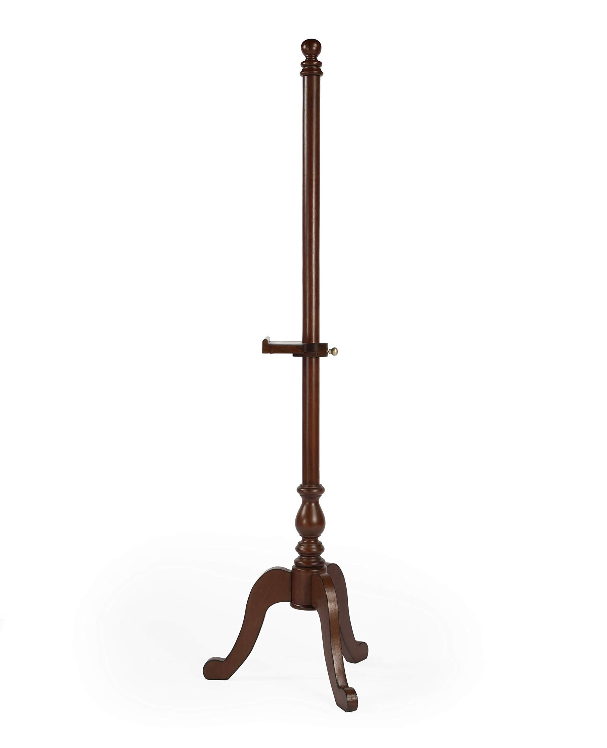 Beaumont Lane Wood Traditional Gallery Easel in Cherry Brown