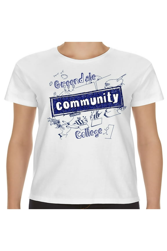 Greendale Community College White Unisex Shirt-Unisex X-Large