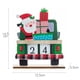 thumbnail image 2 of XWSHYW Decoraciones para El Hogar Decoraciones Navideñas Centro de Mesa de Cuenta Regresiva para Navidad Centro de Mesa de Calendario de Coche de Madera, 2 of 4