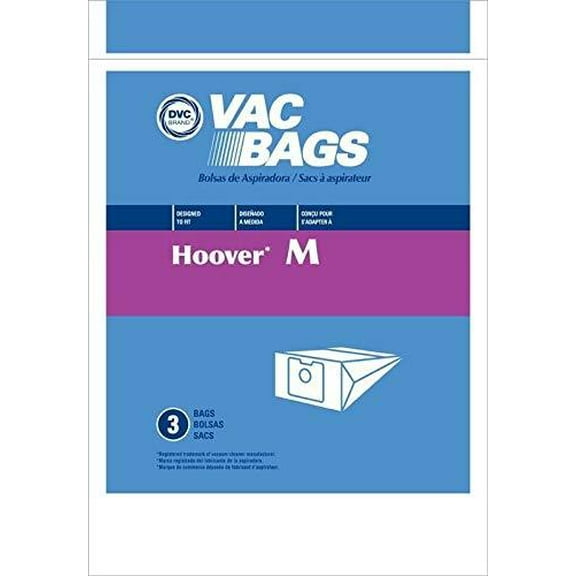 DVC Hoover Style S Micro Allergen Vacuum Cleaner Bags Made in USA [ 18 Bags ]