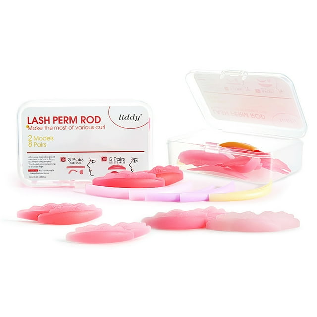 Coussinets de Levage de Cils en Forme de C DIY Coussinets de Levage de Cils Tiges de Permanente