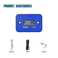 thumbnail image 7 of Runleader Digital HM006A Hour Meter Small Gas Engine LCD Generator Lawn Mower Blue, 7 of 7