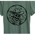thumbnail image 3 of Country Casuals - Skeleton Cowboy - Women's Short Sleeve Graphic T-Shirt, 3 of 6