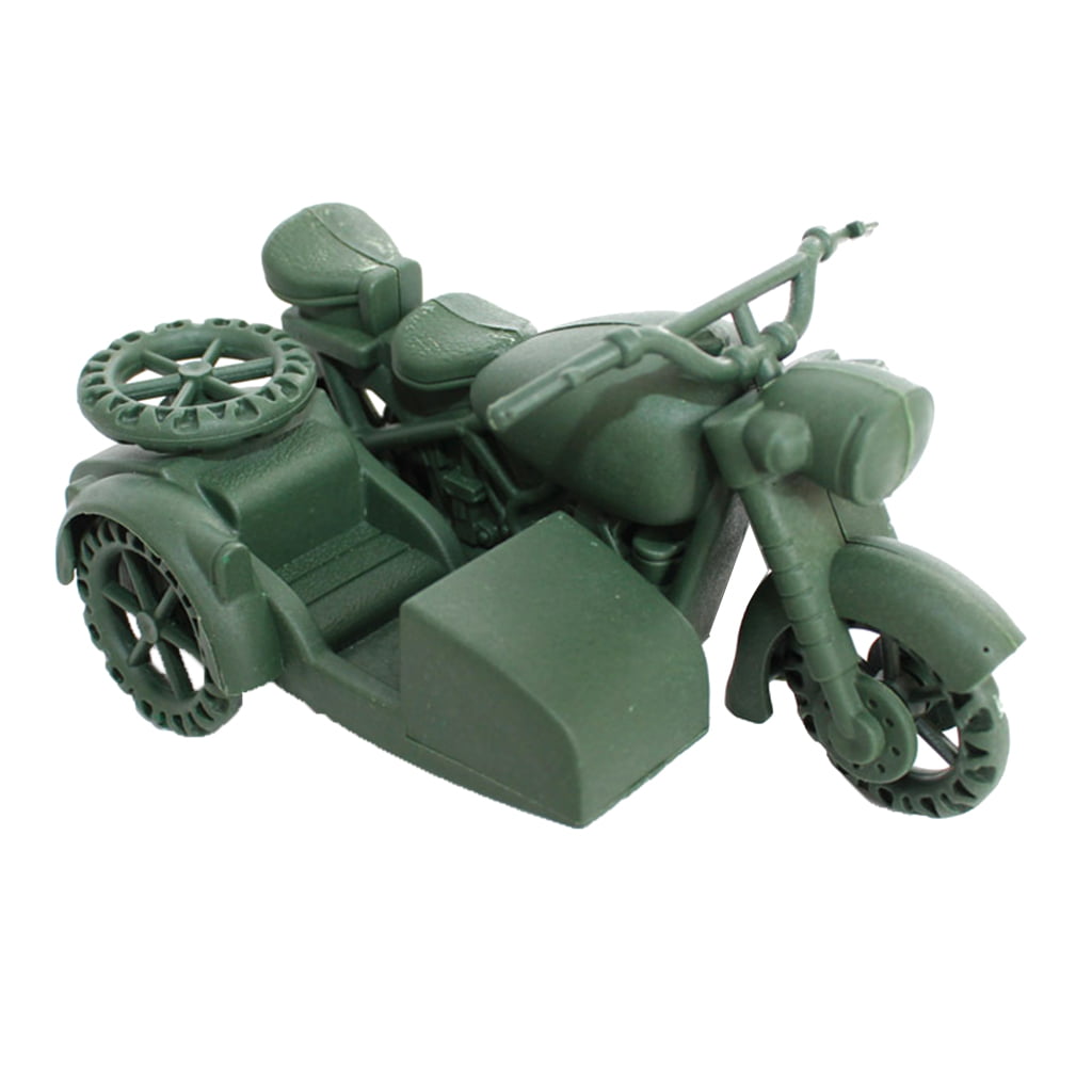 Toy Motorbike Vehicle Model   Base Army Soldier Sand Scene Model Toys 