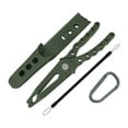 thumbnail image 4 of Alicates de Pesca, Herramienta de Pesca Plegable Multifuncional para Exteriores, Alicates Trenzados, Juego de Controlador de , Herramie verde shamjiam Agarre de pesca, 4 of 9