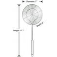 thumbnail image 2 of Spider Strainer Skimmer Ladle, Perfect for All Your Cooking Adventures, with Long Handle for Heat Protection, Stainless Steel Built to Last, Ideal for Pasta, Noodles, and More, 2 of 8