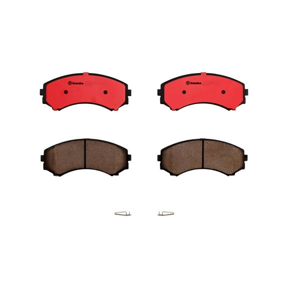 Brembo OE P54029N Front Brake Pads for Mitsubishi Montero and Mazda MPV