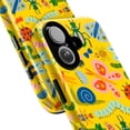 thumbnail image 2 of Playful Bug Garden Phone Case, Bright Yellow Insect and Butterfly Pattern iPhone Cover, Colorful Nature-Inspired Protective Case for iPhone 17 16 15 14 13 12 11 Plus Pro Max Mini, 2 of 6