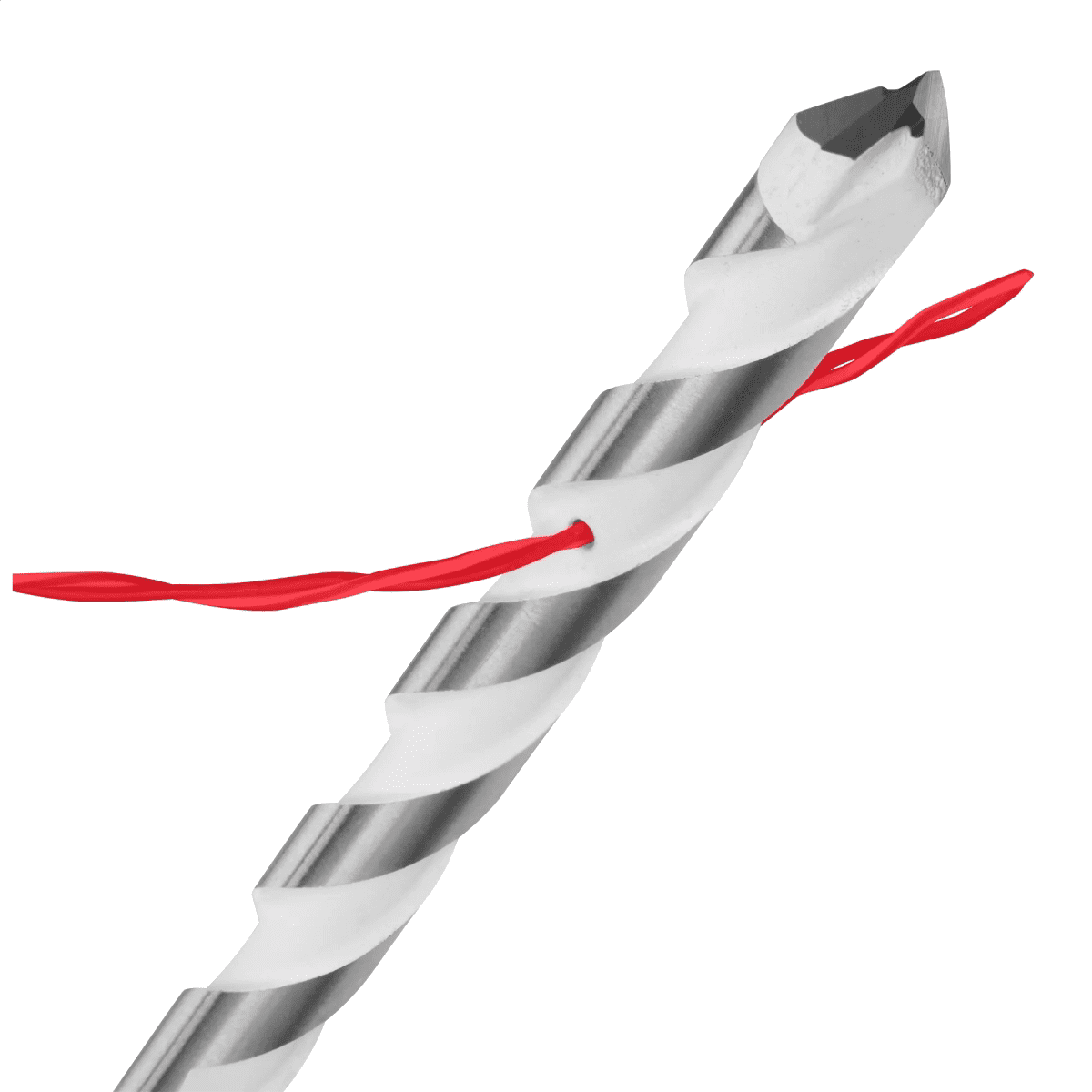Milwaukee Tool 3/8 Inch x 16 Inch x 18 Inch SHOCKWAVE Impact Duty Carbide Bellhanger Multi-Material Bit