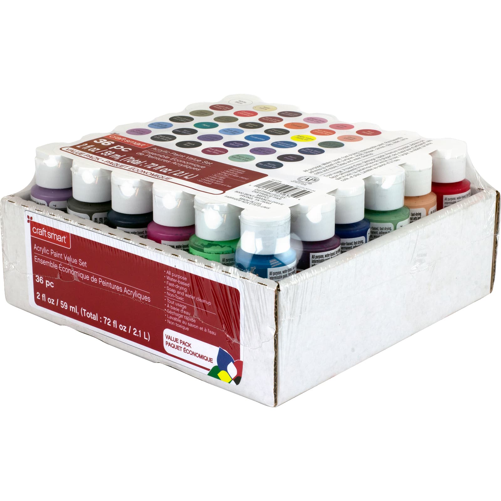 Craft Smart 36-Color Acrylic Paint Set photo 5