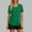 ☁122-Green, variant on Xuyuer Womens UPF 50  V Neck T-Shirt Sun protection Short Sleeve Casual Workout Shirts Soft Summer Basic Tee Tops