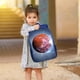 thumbnail image 4 of Mochila estampada de estudiante azul, mochila casual de alta capacidad para deportes para hombres y mujeres, 4 of 6