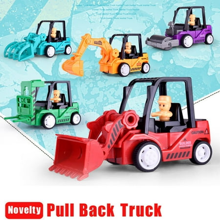 - Mosunx New Pull Back Construction Vehicles Dump Truck Toys Collection Model For Kids