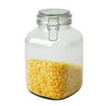 thumbnail image 5 of Mainstays Kitchen storage 106OZ Clear Glass Lock Lid Jar, 5 of 5