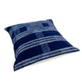 thumbnail image 4 of NOVICA Cotton batik cushion covers, 'Indigo Dreams' (pair), 4 of 7