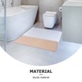 thumbnail image 2 of WASHWEPE Quick-drying Water Absorbent Foot Mats Khaki 1Pack, 2 of 8