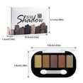 1X Eyeshadow Palette Clearance! Cosmug Eyeshadow Palettes 5 Mattes Neutral Shades Blendable Long