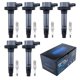 thumbnail image 1 of Kit de Paquete de Bobinas de Encendido y Bujías HENGCOOL para F150 3.5L, 1 of 8