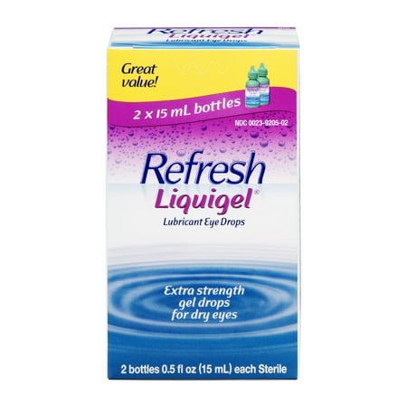 Refresh Liquigel Lubricant Eye Gel, 2 bottles