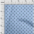 thumbnail image 2 of oneOone Viscose Jersey Light Blue Fabric Asian Block Sewing Material Print Fabric By The Yard 60 Inch Wide, 2 of 5