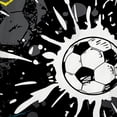 thumbnail image 4 of Soccer Throw Blanket Reversible Sprots Soccer Pattern Blanket for Soccer Fans Teens Boys Kids, Cozy Warm Soft Blanket for All Seasons, Plush Fleece Blanket Sofa Couch Bed 60" X 80", 4 of 6
