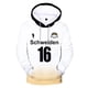 thumbnail image 1 of ¡¡¡Anime Haikyuu!!! Sudadera con capucha Cosplay Hoody Hinata Shouyou MSBY Schweiden Adlers Sudadera con capucha Voleibol Uniforme JerseyNúmero 16 (blanco)XXL Deng Xun unisex, 1 of 2