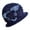 Navy Blue, variant on Women Beret Hat Cloche Bucket Hat Vintage Floral Wool Classic Winter Hat 1920s