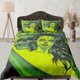 thumbnail image 1 of Gangster Cráneo Verde Funda Nórdica Juego Colcha, Dormitorio Ropa de cama con funda de almohada, 1 of 4