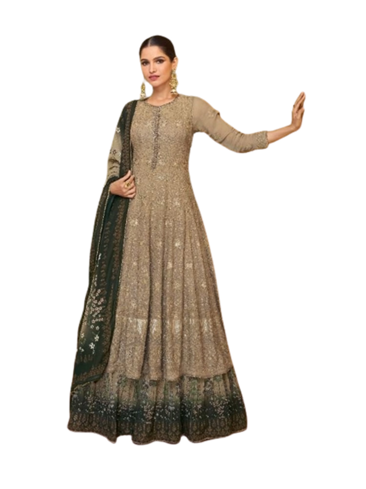 Amazon.com: stylishfashion Indian/Pakistani Designer Ready to Wear Salwar  Kameez Long Gown Style Anarkali Salwar Suits (Choice 1, Unstitch) :  Clothing, Shoes & Jewelry
