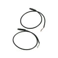 thumbnail image 1 of Cable de video de cámara de estacionamiento trasera único Bargains 0.5m/1.64ft 6Pin macho negro 2 Pcs, 1 of 7