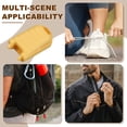 thumbnail image 7 of Uxcell Zipper Pull Cord Lock, Plastic Shoe Lace End Clips for Various Uses Beige, 7 of 7