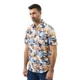 thumbnail image 3 of Chaps Men's Short Sleeve Stretch Cotton Slub Shirt, Sizes XS-4XB, 3 of 4