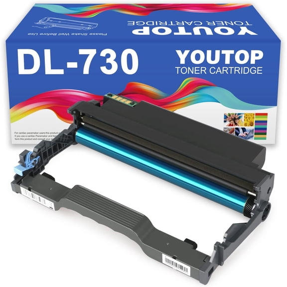 High Yield DL-730 DL730 Drum Unit Replacement for L2300DW L2350DW L2710FDW M15DW M29DW M118DW Printer Drum(1-Pack)