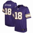 thumbnail image 1 of Youth Justin Jefferson Minnesota Vikings NFL Player Game Team Jersey, 1 of 2