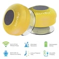 thumbnail image 3 of Soundbot SB510 HD Bluetooth, USB, altavoz de ducha infrarrojo, altavoz portátil manos libres resistente al agua con micrófono incorporado, 6 horas de tiempo de reproducción, botones de control y vento, 3 of 5