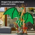 thumbnail image 4 of LEGO NINJAGO The Guardian Dragon - Model Building Kit from Legends Monstrosity Series - Room Decor for Teens - Includes Master Wu Minifigure - Gift for Teenage Boys, Girls, and Fans, Ages 14+ - 71847, 4 of 7