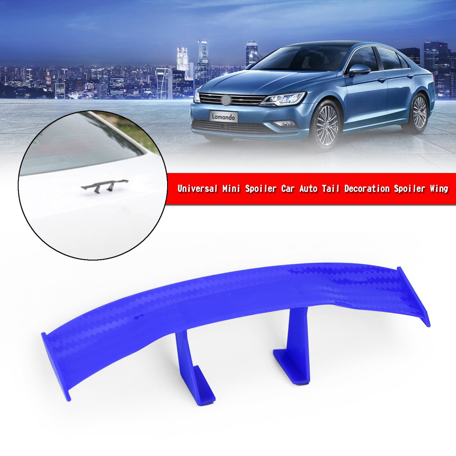 Buy 1Pc Universal Mini Spoiler Auto Car Tail Decoration Spoiler