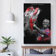 thumbnail image 5 of Sadio Mane Canvas Poster Wall Art Picture Painting Poster Canvas Print Posters Artworks Bedroom Living Room Decor 16x24inch(40x60cm), 5 of 6
