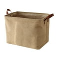 thumbnail image 1 of EIMELI Foldable Storage Bin Basket Set  Canvas Fabric Collapsible Organizer With Handles Storage Cube Box For Home Office Closet, 1 of 10