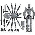 thumbnail image 1 of Figures Modelo Robot Forma para Ventiladores Coleccionistas (Graphite Gray), 1 of 9