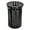 Black, variant on Alpine Commercial Outdoor Trash Can - 38 Gallon Heavy Duty Metal Garbage Can with Lid & Liner, All Weather Resistant Large Outside Trash Can Used in Park, School. Parking, Beach (Black - Open Top)