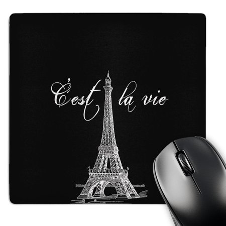 3dRose  French black and white Eiffel Tower  MousePad price history on PriceWatchPro