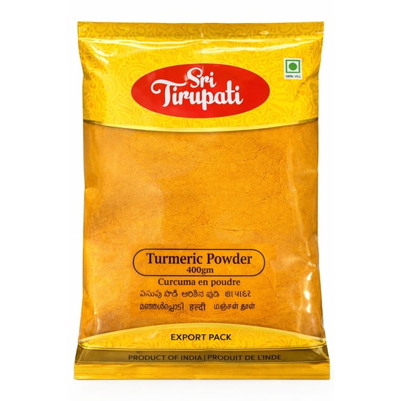 Sri Tirupati Ground Turmeric Powder Indian Spice Haldi 400g