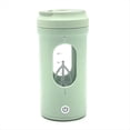 thumbnail image 1 of Botella de Batidora de Proteínas Eléctrica Recargable por USB - Mezclador Automático Portátil para Proteína de Suero, Capacidad de 600 Ml, Verde, 1 of 5