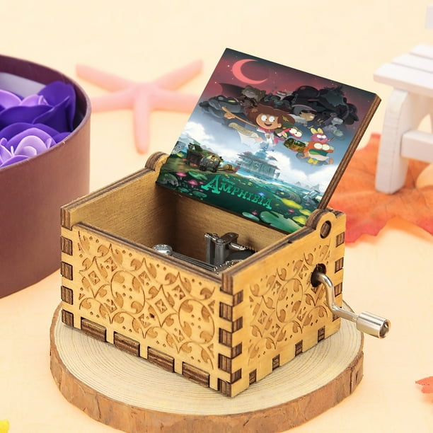 Amphibia Wooden Music Box. - Walmart Business Supplies