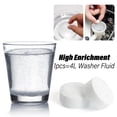 thumbnail image 4 of Windshield Washer Fluid Tablets 50pcs - Concentrated Washer Fluid for Car & Window Washer Fluid - Streak-Free Glass Cleaner for Dirt Grease & Insect Removal, 4 of 9