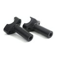 thumbnail image 5 of Black 3.5" Straight Handlebar Risers Clamp for Harley Dyna Street Bob Softail Sportster Super Glide Low Rider, 5 of 5