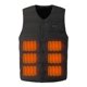 thumbnail image 2 of Ceisia Men's Solid Color Sleeveless And Hooded Gift Warm JacketFeatures:Men's jackets are made of classic and soft fab rics to make them, 2 of 9