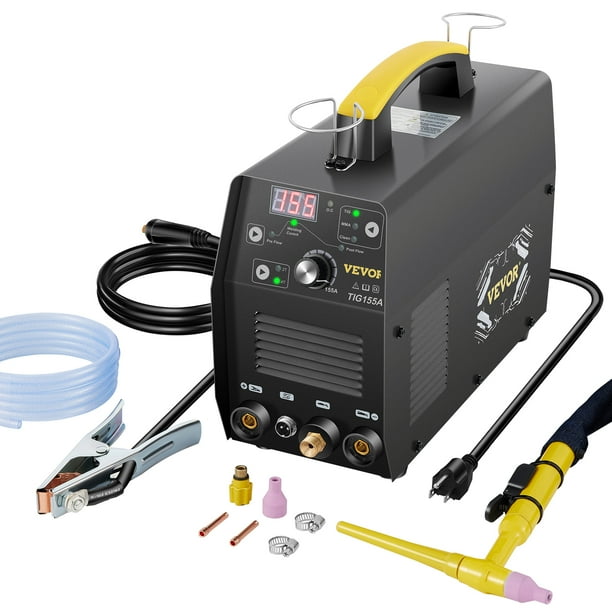 VEVOR 155Amp TIG Welder 110V High Frequency TIG/Stick/Clean 3 in 1