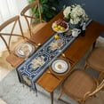 thumbnail image 1 of Camino de Mesa Floral con Borlas BuyWeek, 1 of 12